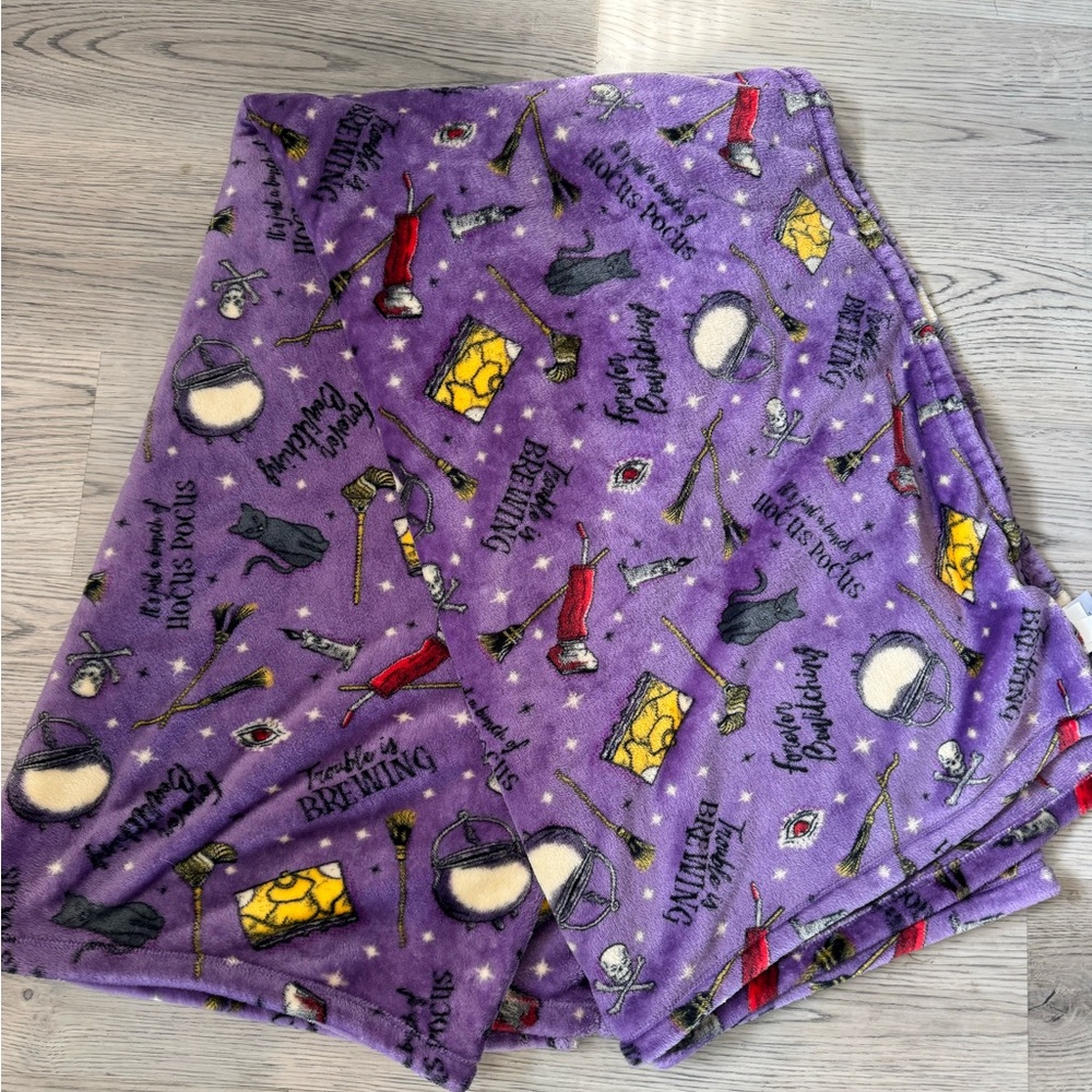 Disney Purple Fleece Blanket